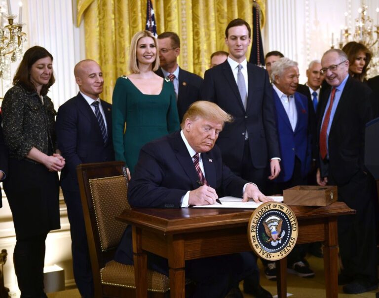 Strategy for the Trump Era Fighting Antisemitism and Protecting Jews - Trump signing executive order