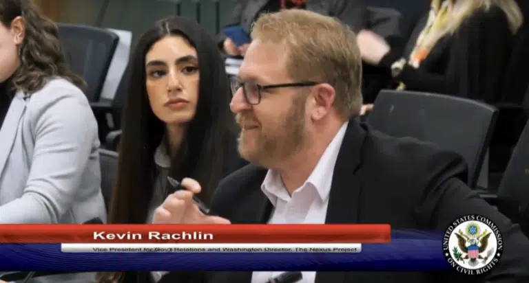 U.S. Commission on Civil Rights Briefing Testimony of Kevin Rachlin