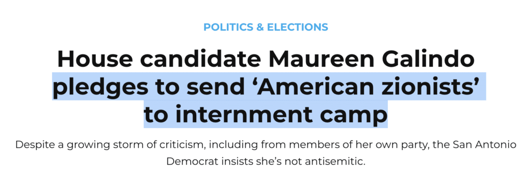 Unpacking the wild antisemitism of House candidate Maureen Galindo