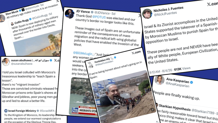 Tweets about the Ceuta migrant crisis.