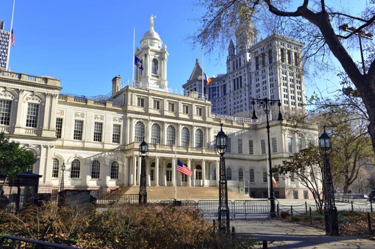 City Hall in Manhattan, New York City